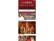 Tablet Screenshot of lumea.co.uk